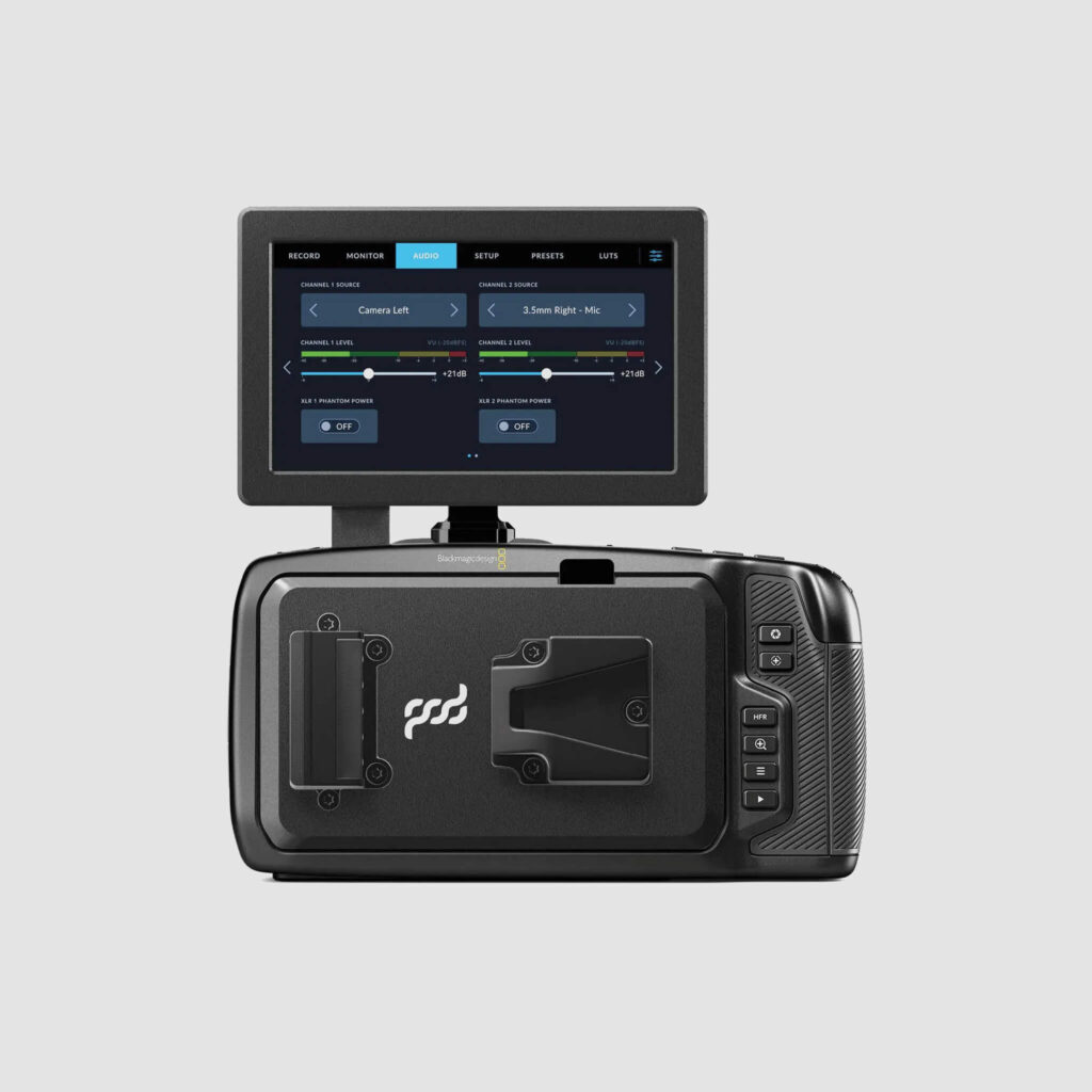 Blackmagic Pocket Cinema Camera 4K with PodTech Mod