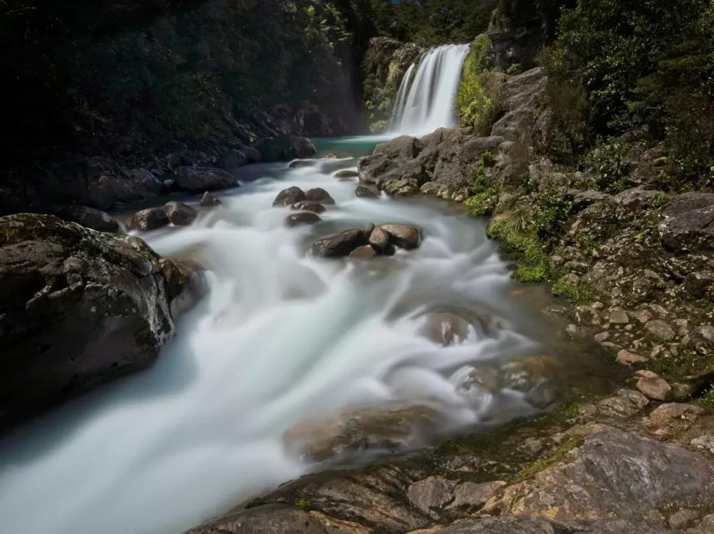 Image name: Tawhai Falls, Author name: Alexandra Hunter